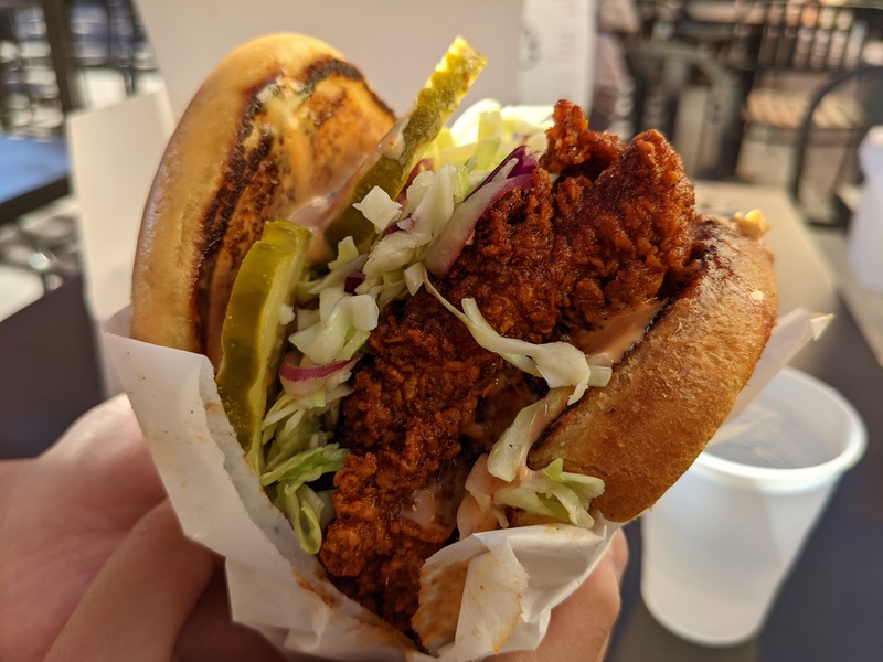 Cluck Kitchen sandwich