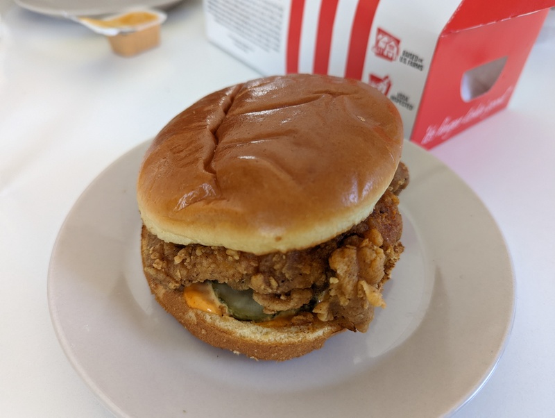 KFC sandwich